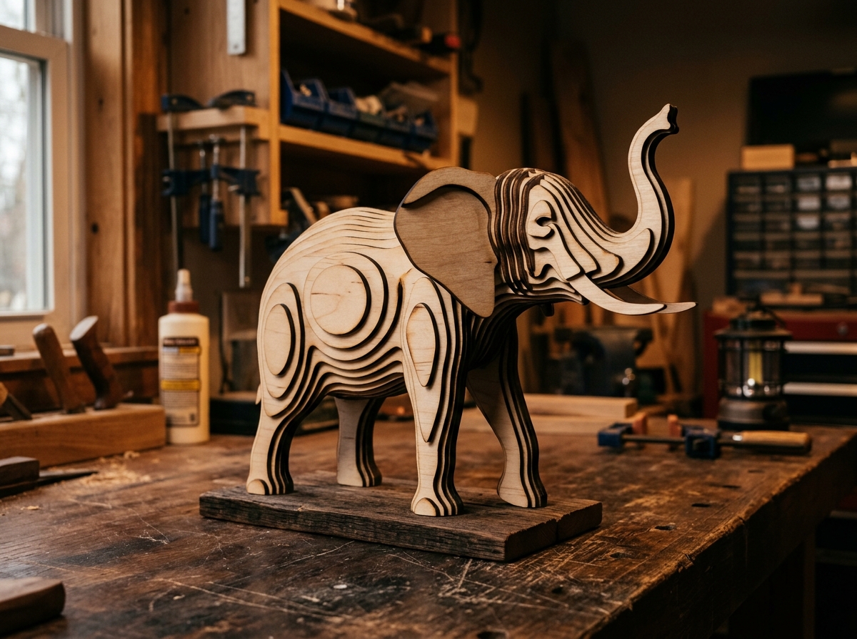 Animales en Madera